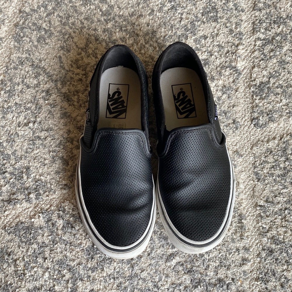 SLIP-ON PERF LEATHER SHOE VANS size 6